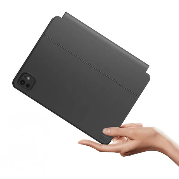 כיסוי ומקלדת מגנטית אלחוטית עם תאורת RGB ל-iPad Air 13 M2 מבית PureGear - Image 3