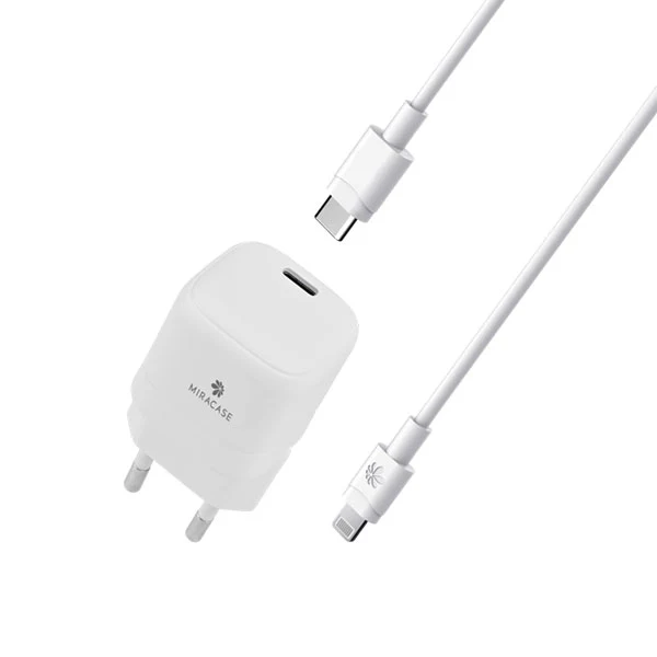 מטען קיר 18W+20W + כבל MIR C TO C
