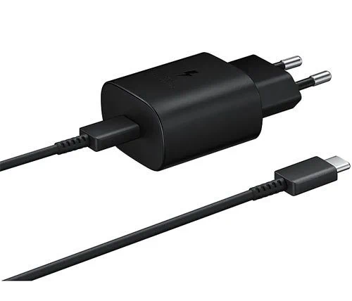 מטען קיר 25W עם כבל TYPE C יציאה TYPE-C PD