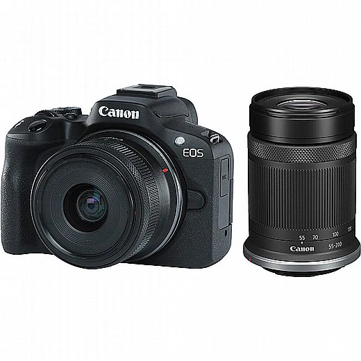 מצלמה Canon R50 Black + RFS 18-45 S Creator SEE