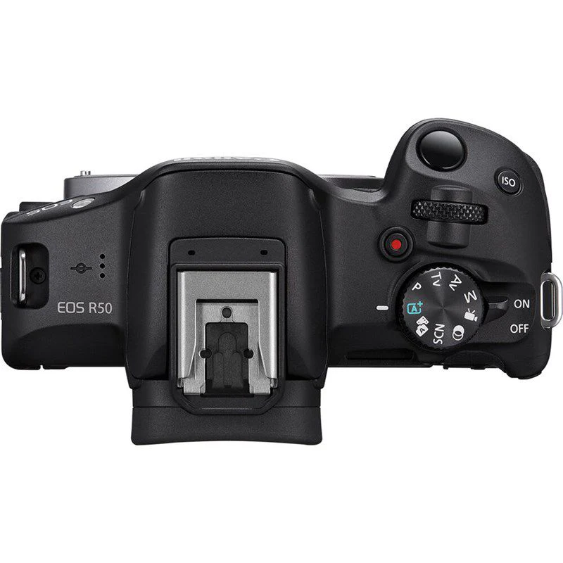 מצלמה Canon R50 Black + RFS 18-45 S Creator SEE - Image 3