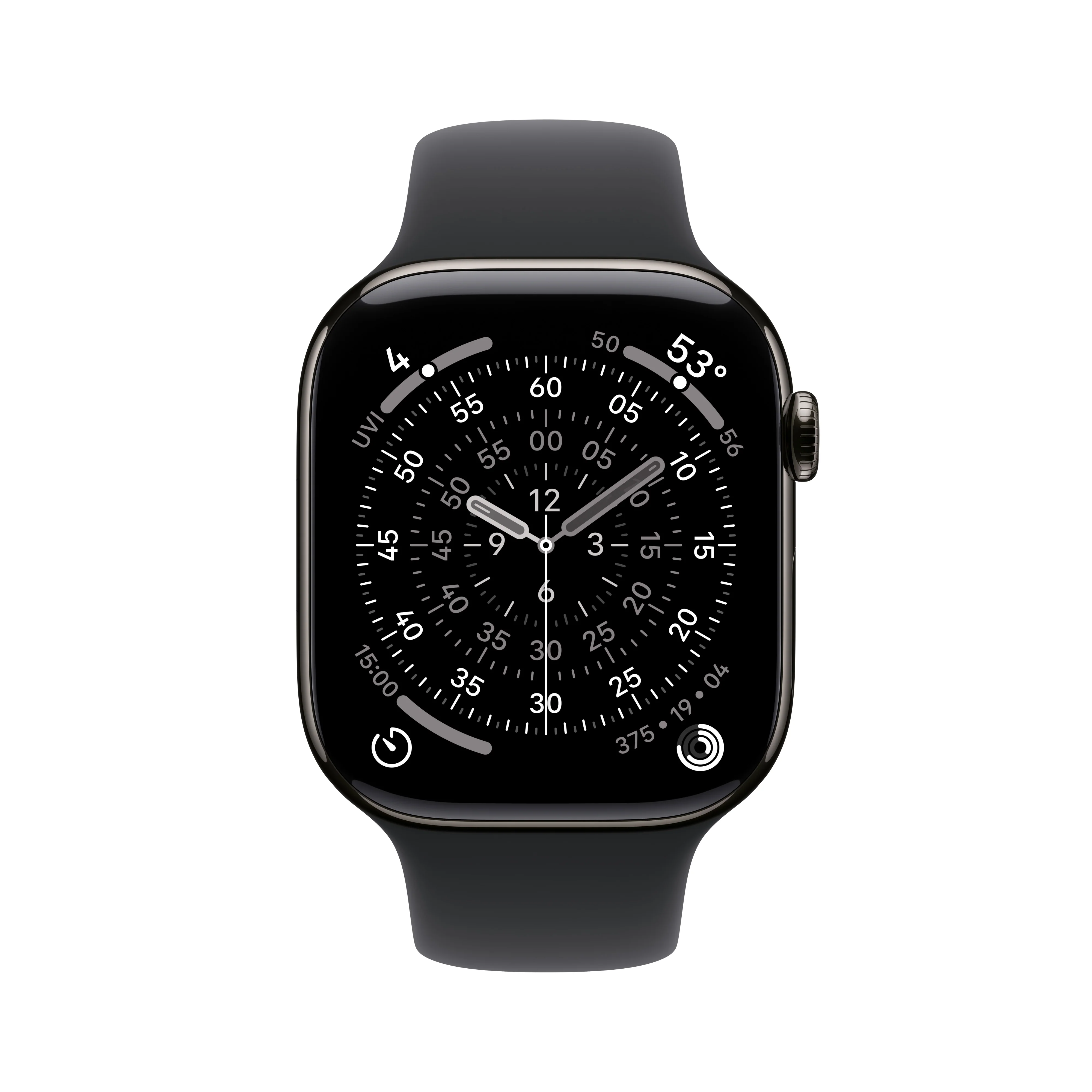 Apple Watch Series 11 GPS + Cellular 46 mm Natural Titanium Sport Band - Image 2