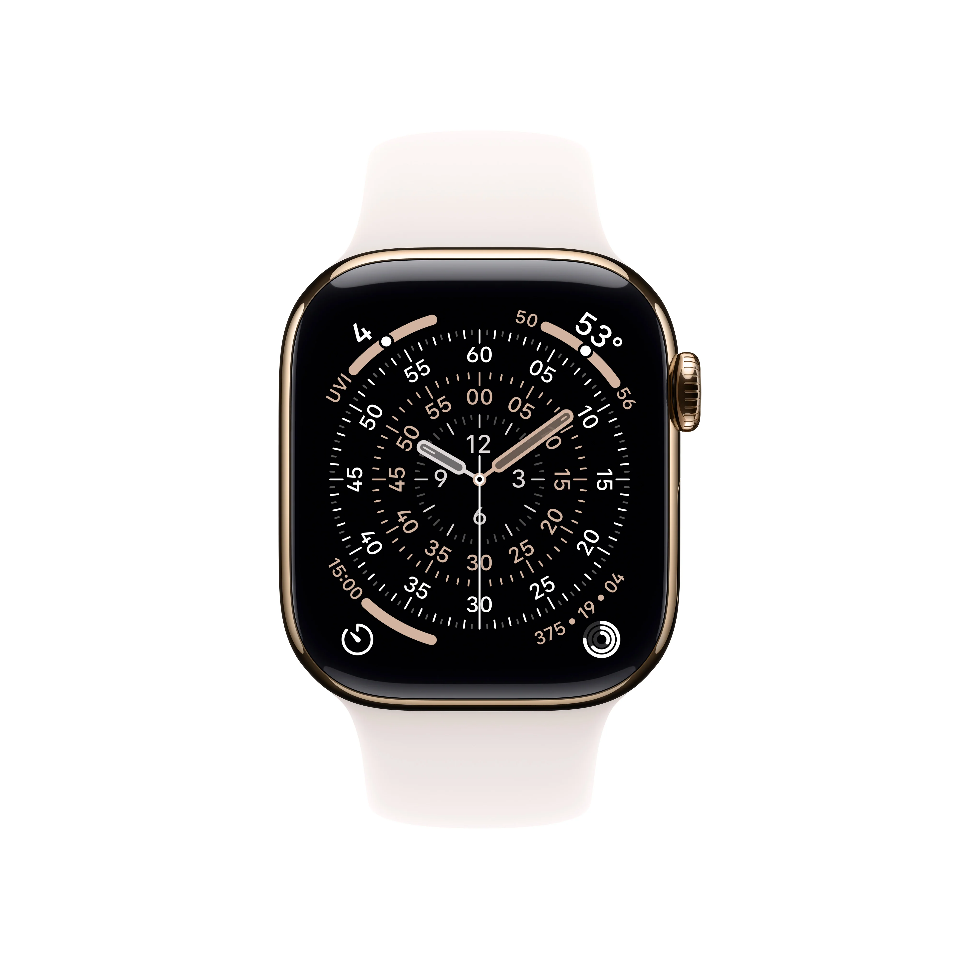 Apple Watch Series 11 GPS + Cellular 46 mm Natural Titanium Sport Band - Image 3