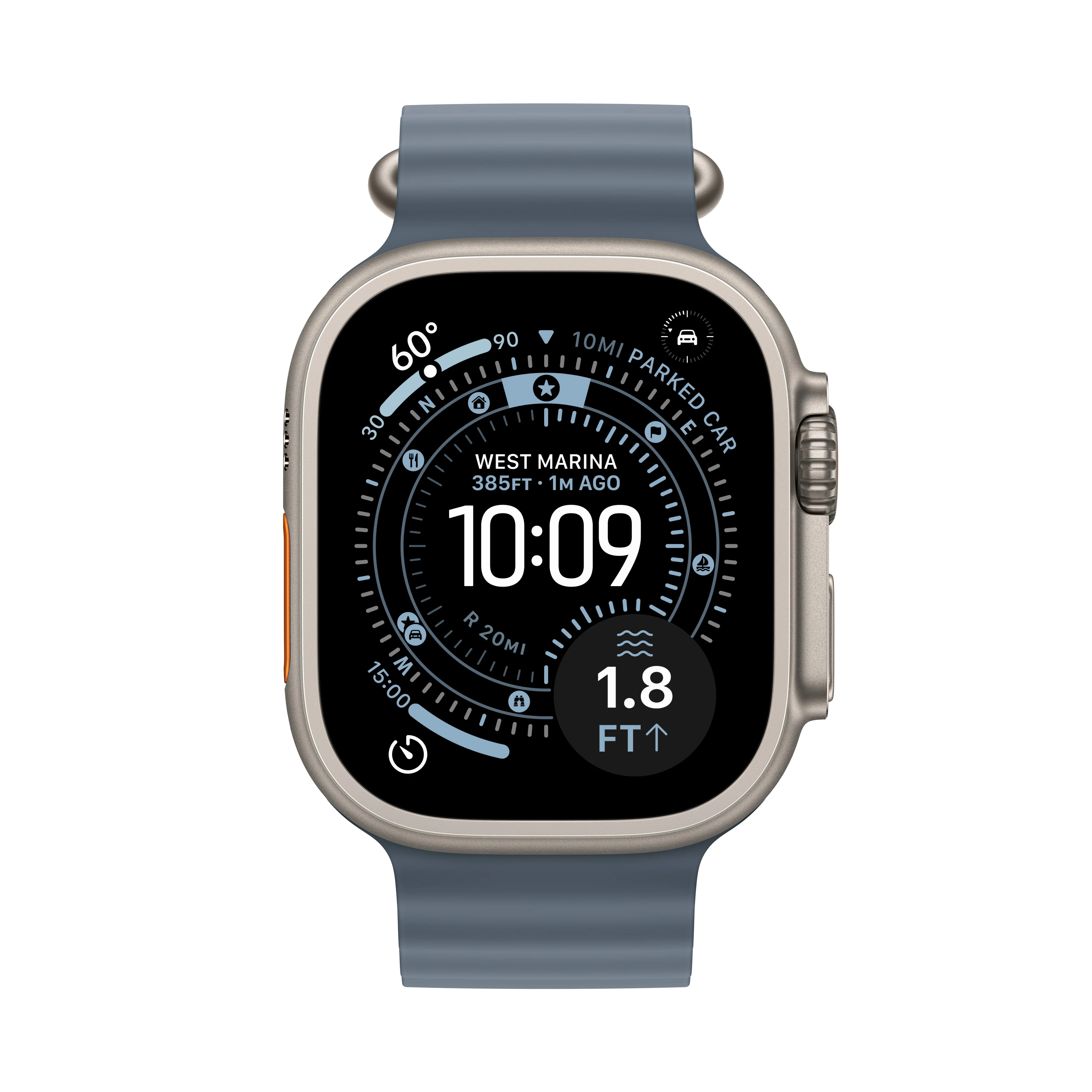 Apple Watch Ultra 3 Ocean Band 49 מ"מ