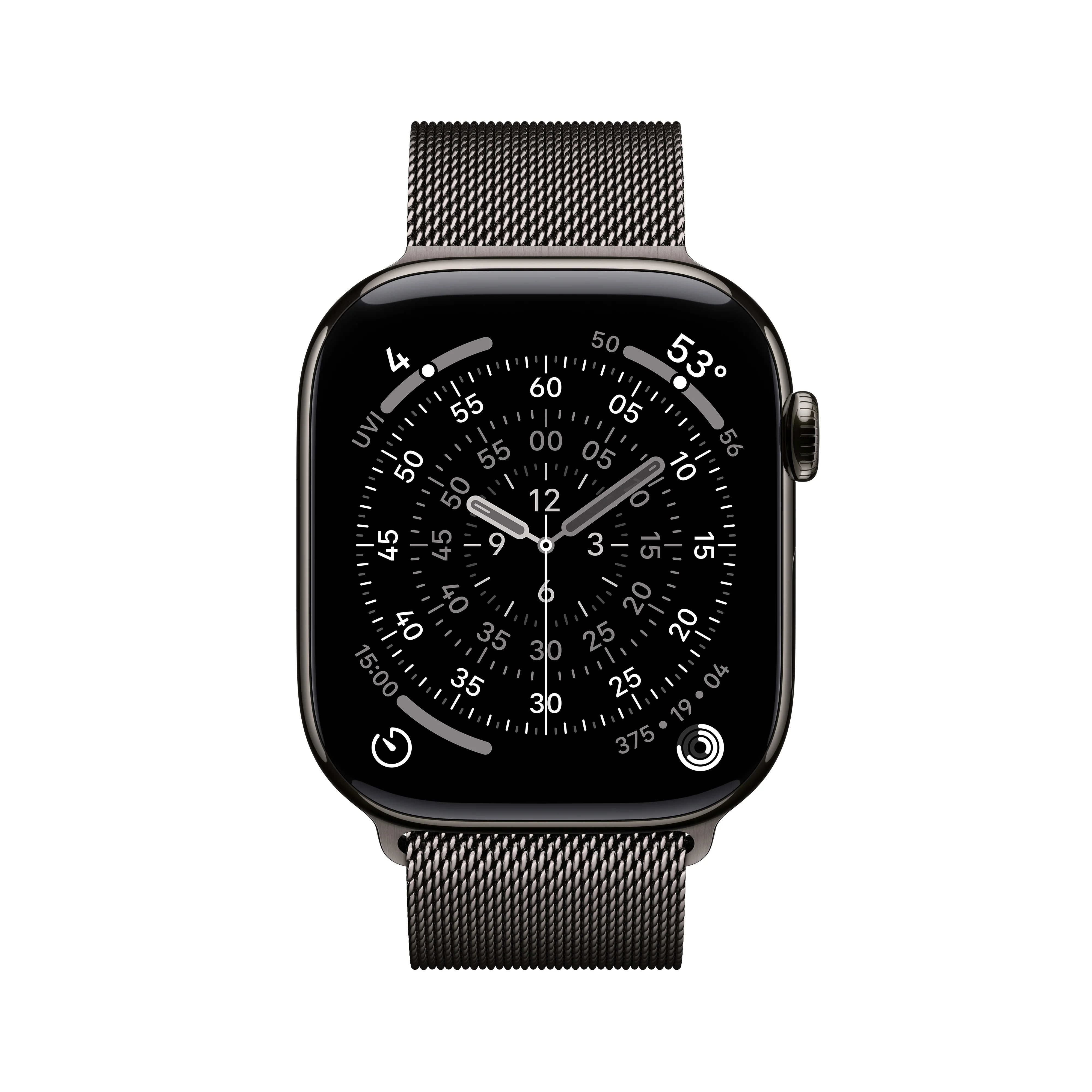 Apple Watch Series 11 GPS+Cell 46 Titanium Milanese Loop - Image 2